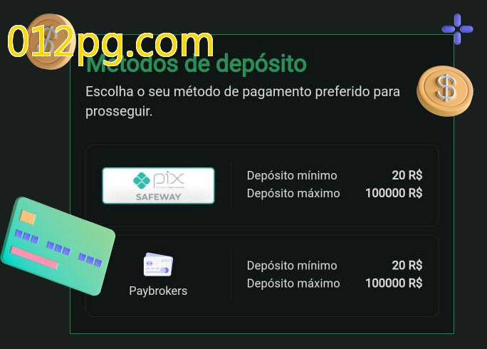 O cassino 012pg.combet oferece uma grande variedade de métodos de pagamento